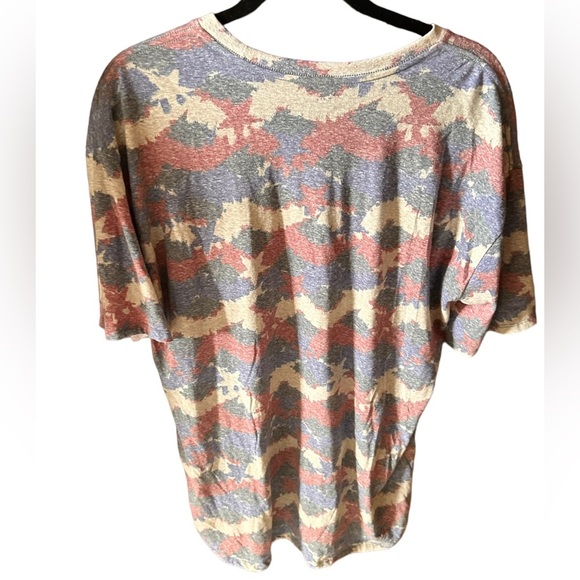 Lularoe XL heather Patrick. Abstract flag print. NWT.‎ - Picture 2 of 8